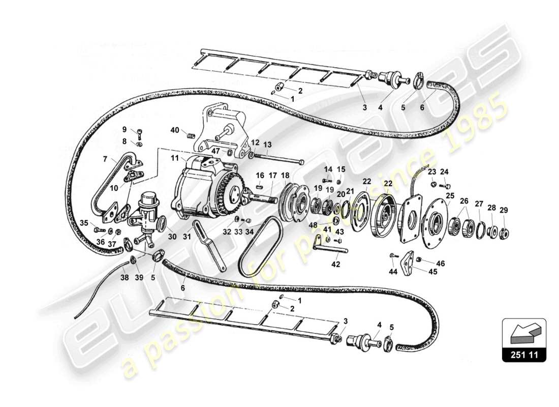 part diagram containing part number 004625518