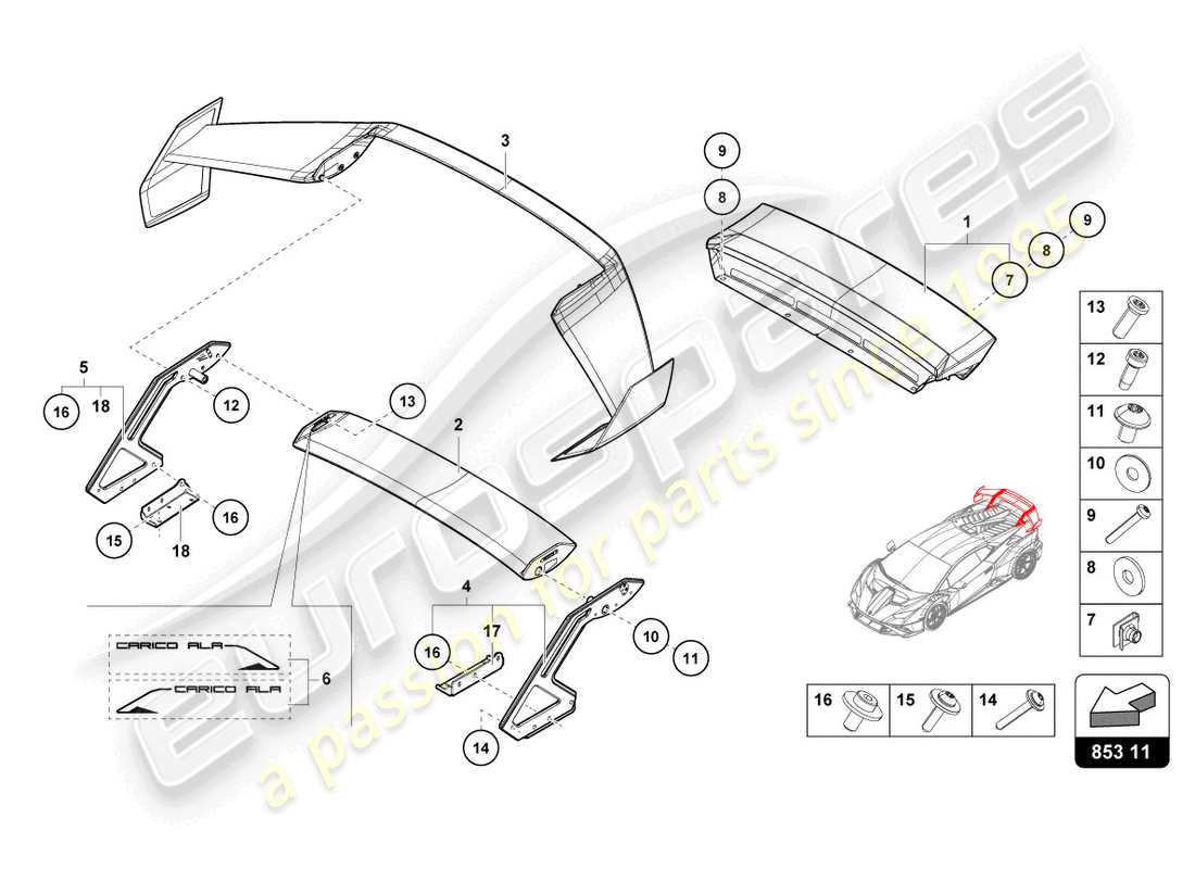 part diagram containing part number wht007099