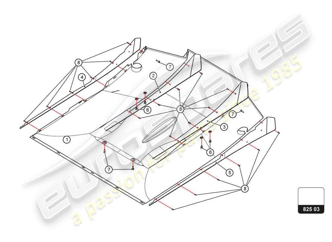 part diagram containing part number 4ta898962