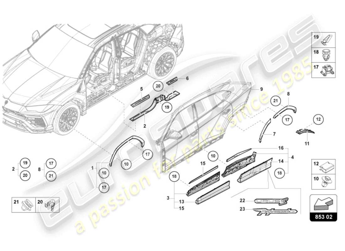 part diagram containing part number 4ml853817a