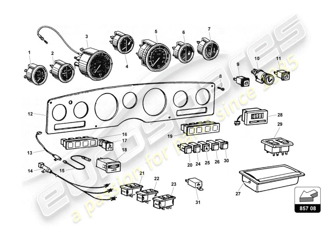 part diagram containing part number 006021424