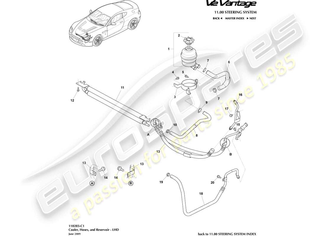 part diagram containing part number ad23-34006-aa