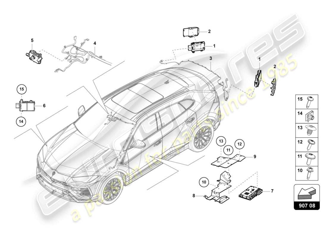 part diagram containing part number 4ke907107c