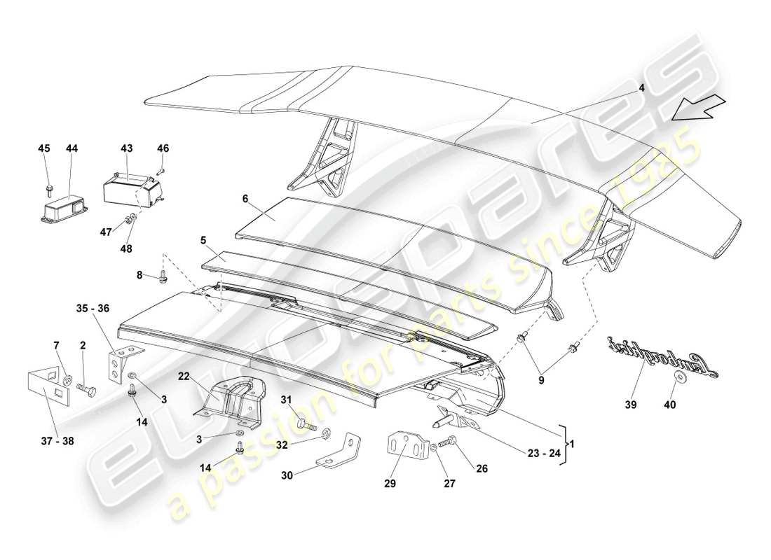 part diagram containing part number 429827933