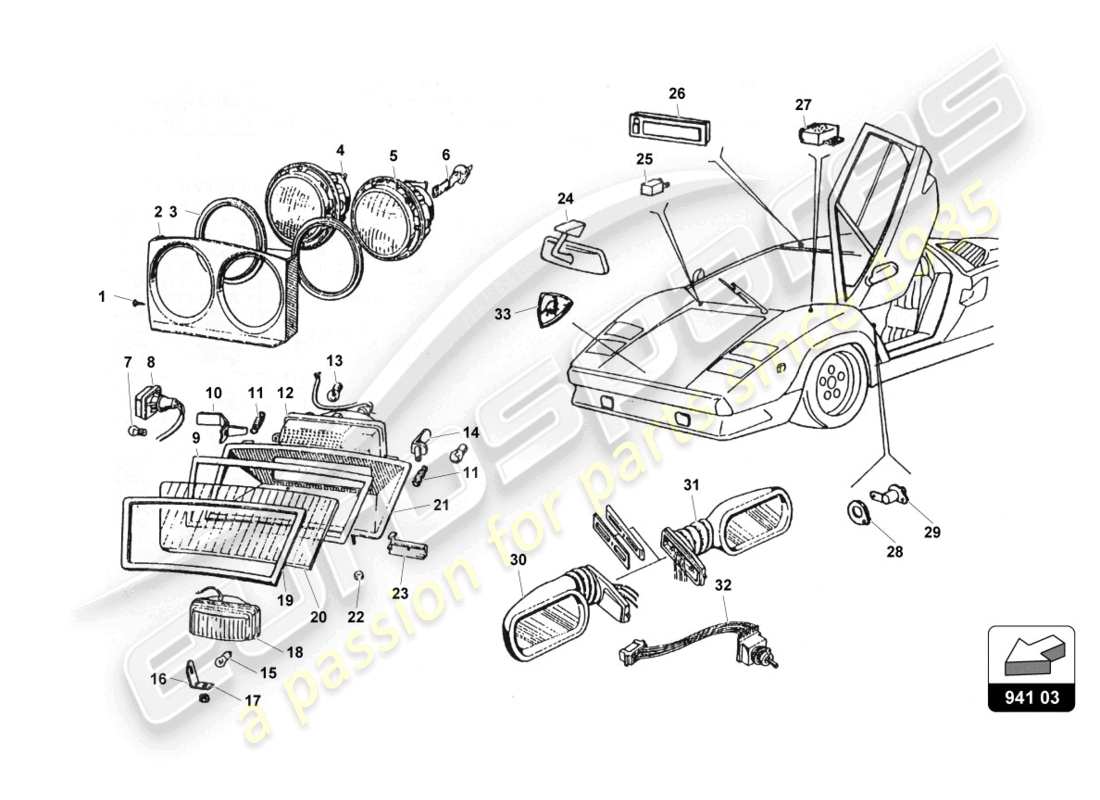 part diagram containing part number 007044070