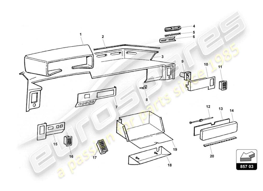 part diagram containing part number 007014113