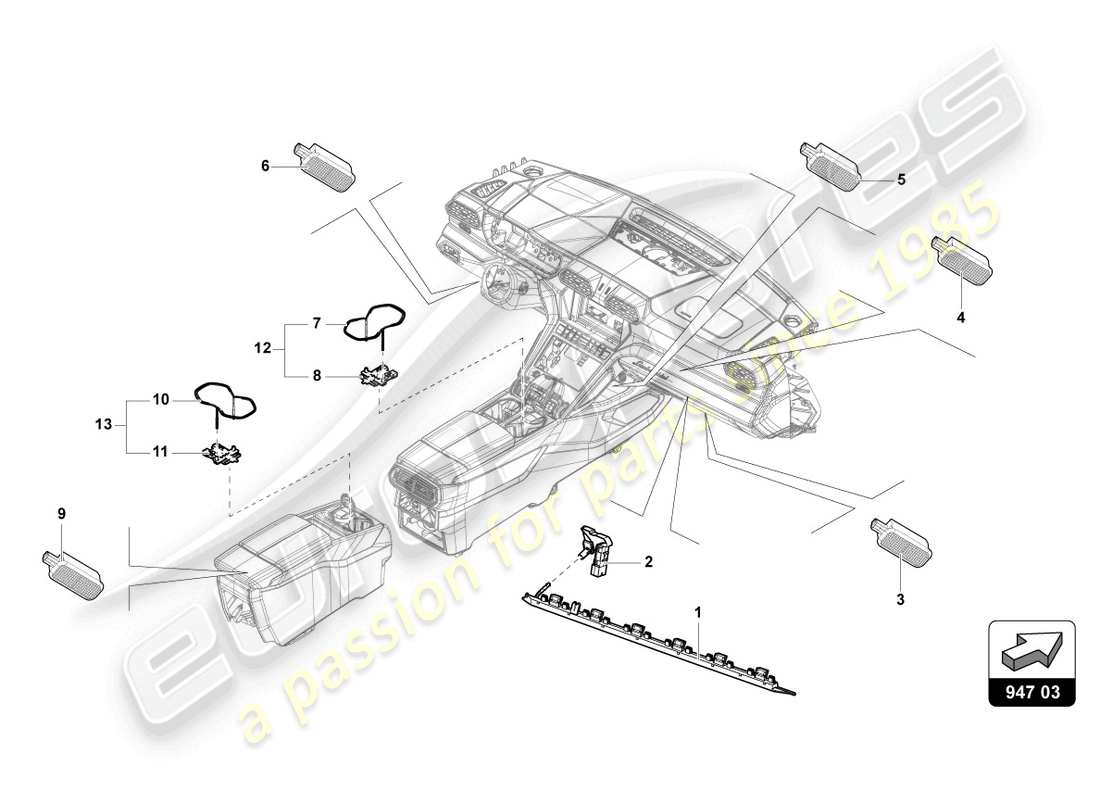 part diagram containing part number 4ml947113a