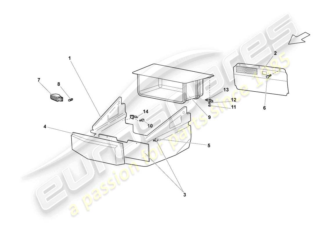 part diagram containing part number 410863469a