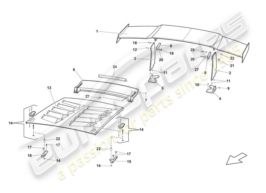 part diagram containing part number 400827015e