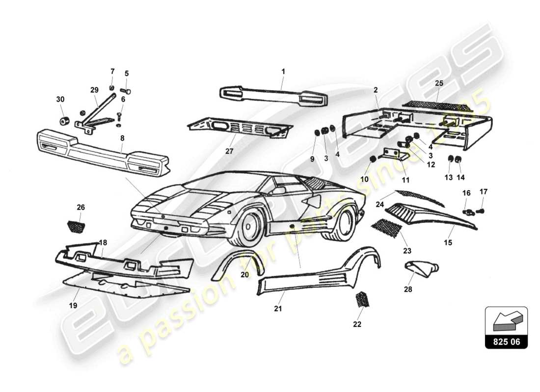 part diagram containing part number 007030036