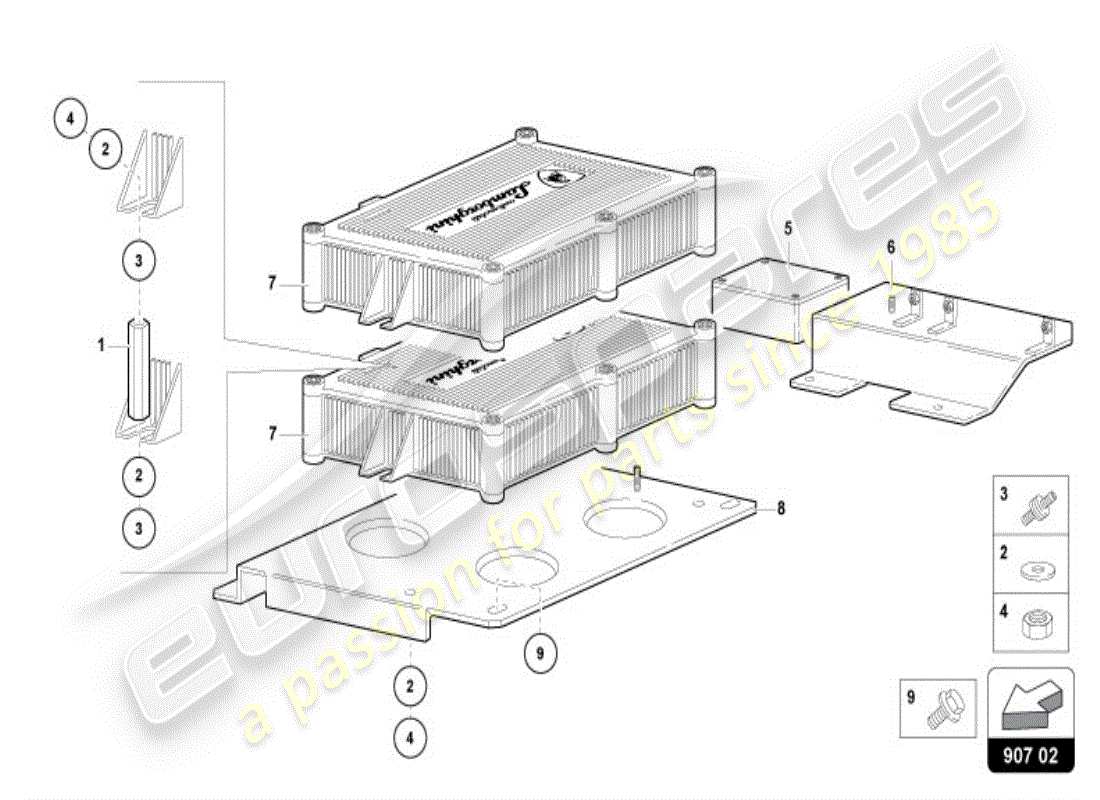 lamborghini diablo vt (1998) electrics parts diagram