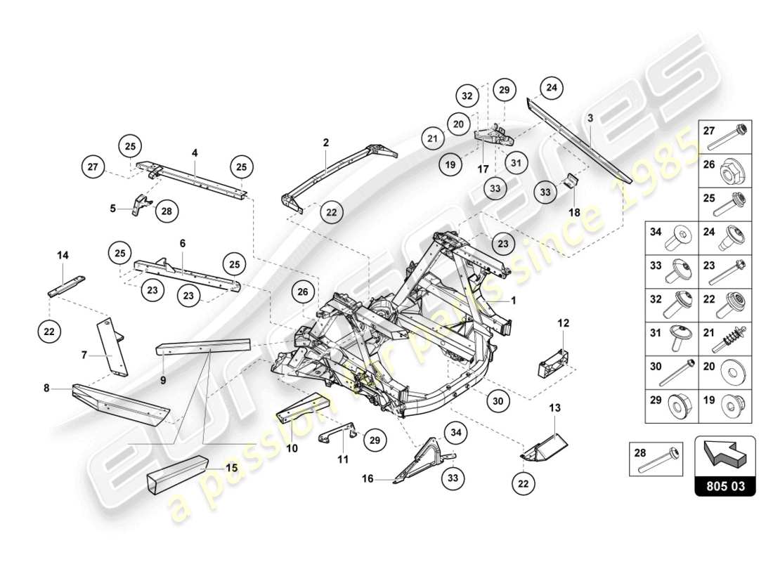 part diagram containing part number 4t0813541e