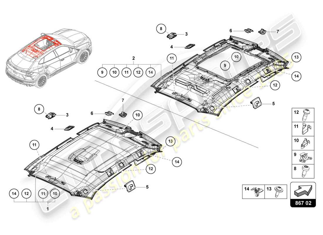 part diagram containing part number 4ml867505k