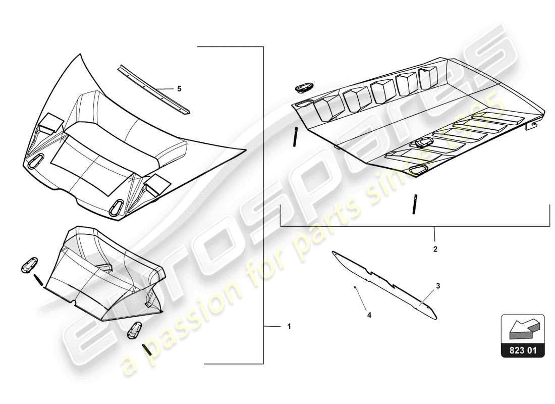 part diagram containing part number 4ta845865a