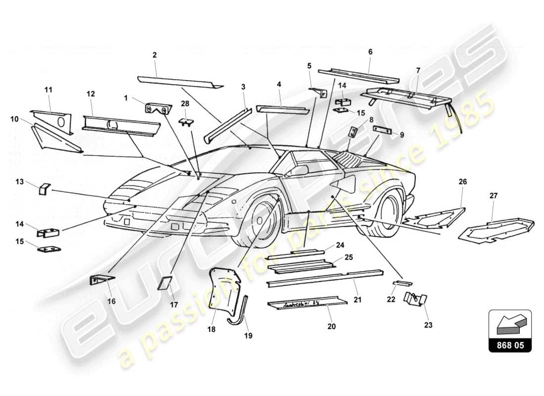 part diagram containing part number 007009192