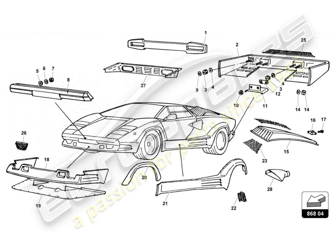 part diagram containing part number 007063118