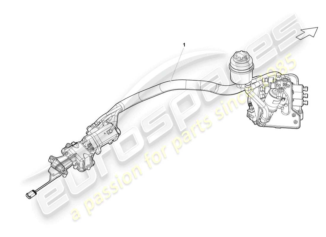 lamborghini gallardo spyder (2008) switch unit part diagram