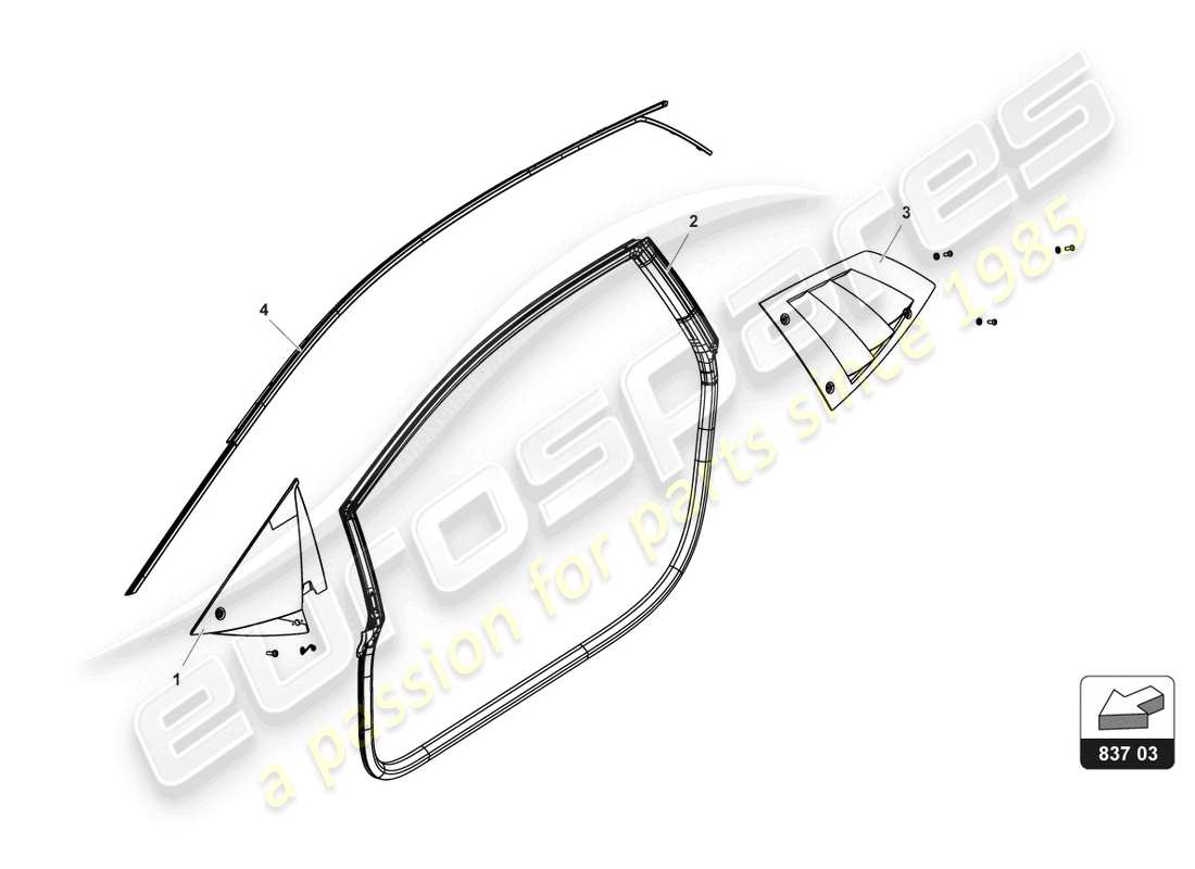 lamborghini 2017 (gt3) doors additional parts part diagram