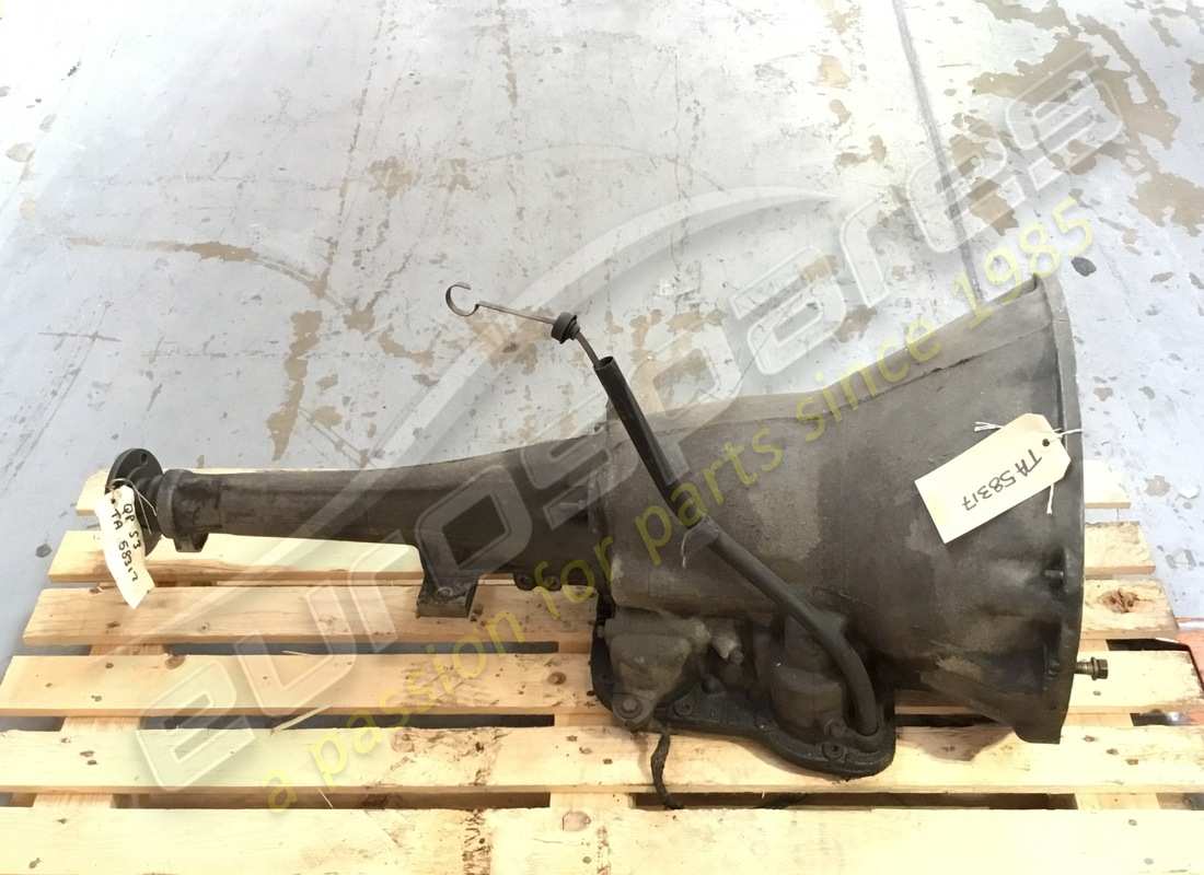 USED MASERATI COMPLETE GEARBOX. PART NUMBER TA58317 (2) used maserati complete gearbox. part number ta58317 (2)