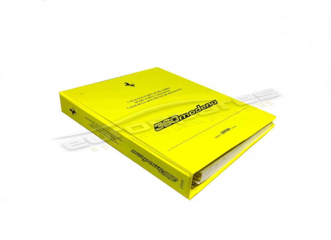 new ferrari parts book 360 modena temp (dealer). part number 95990388 (1)