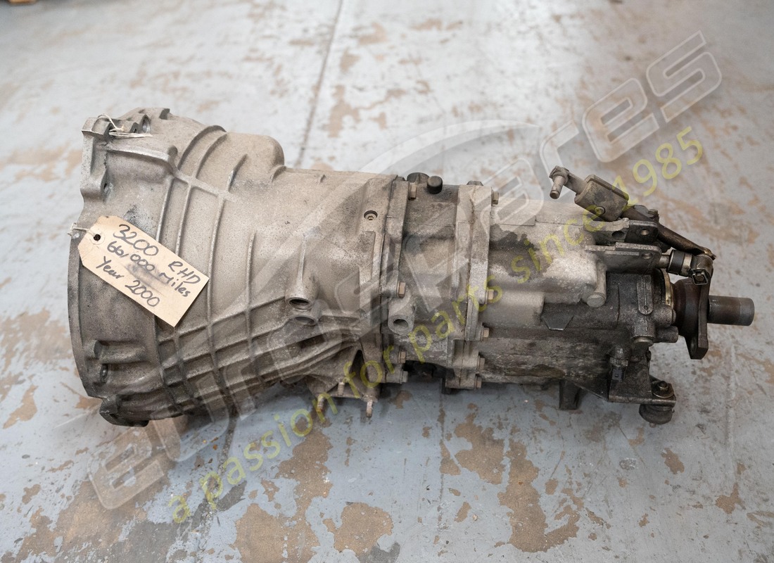 USED MASERATI 6 GEAR GETRAG GEARBOX TYPE 2. PART NUMBER 384800006 (4) used maserati 6 gear getrag gearbox type 2. part number 384800006 (4)