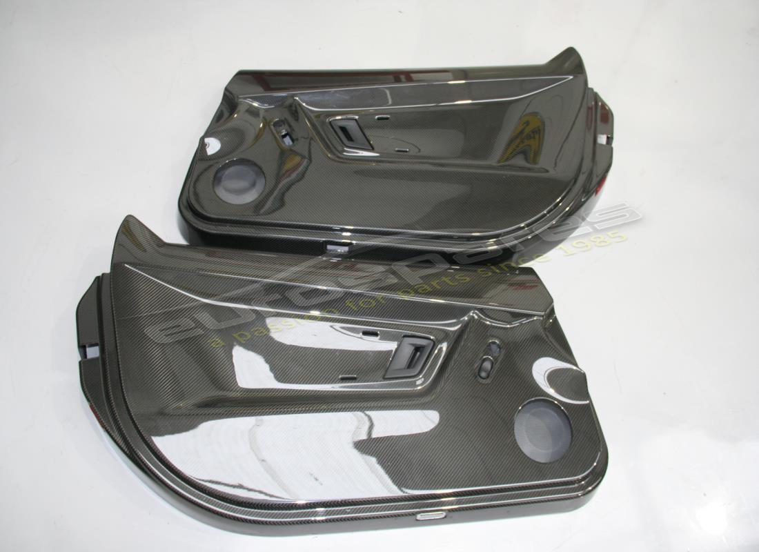 used lamborghini pair carbon door panels. part number 407867105aw (1)