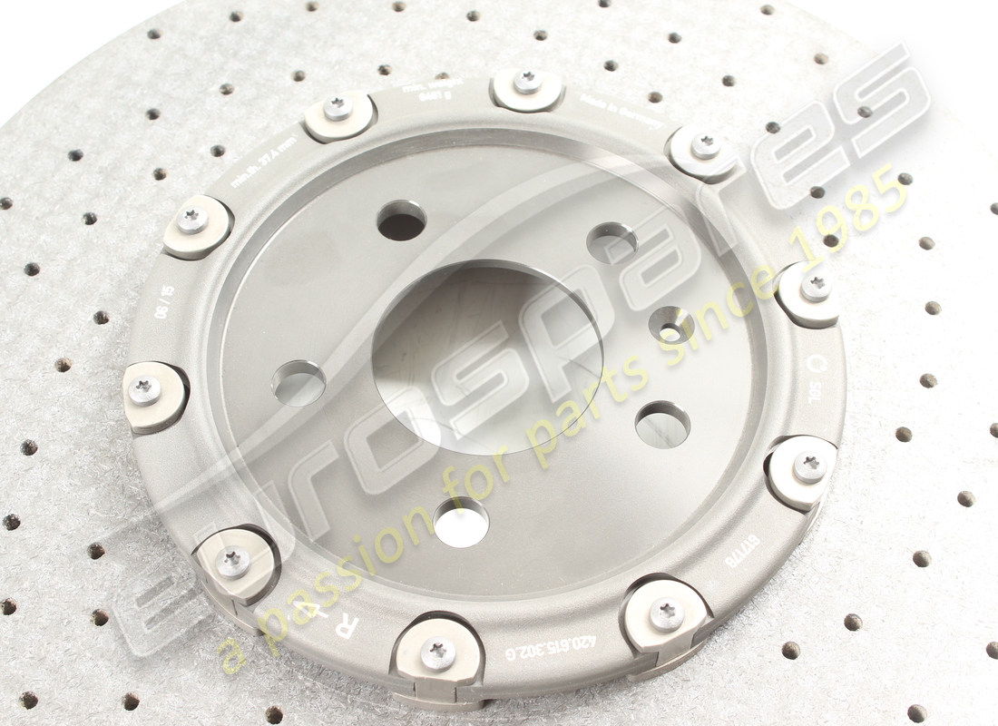 new lamborghini carbon ceramic front brake disc (ccp). part number 420615302g (3)
