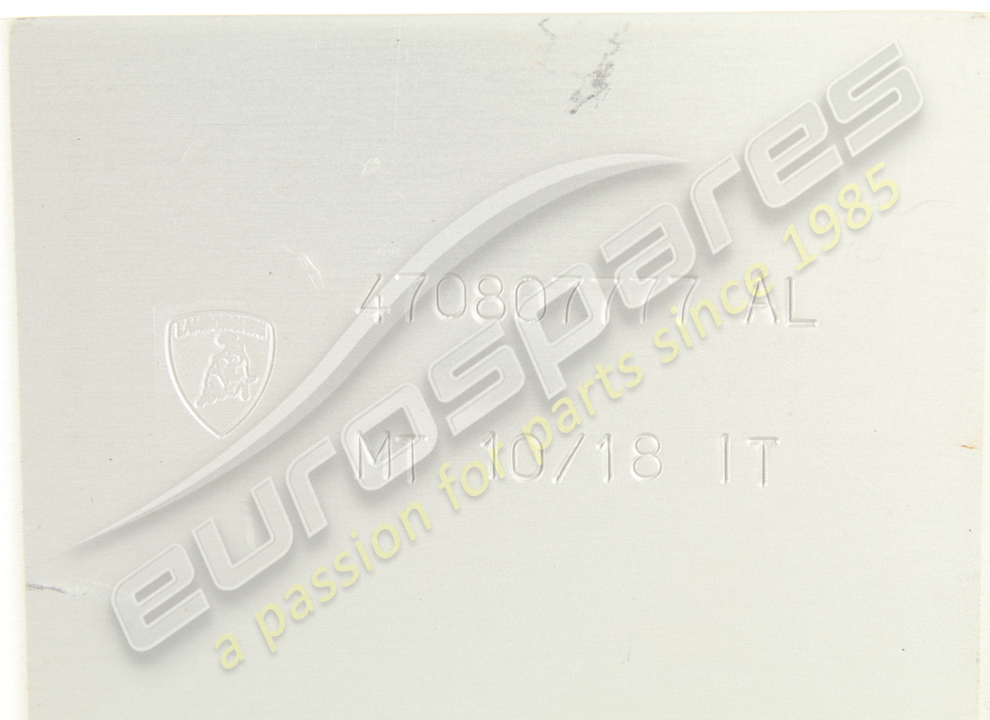 new lamborghini bracket,garage. part number 470807777 (4)