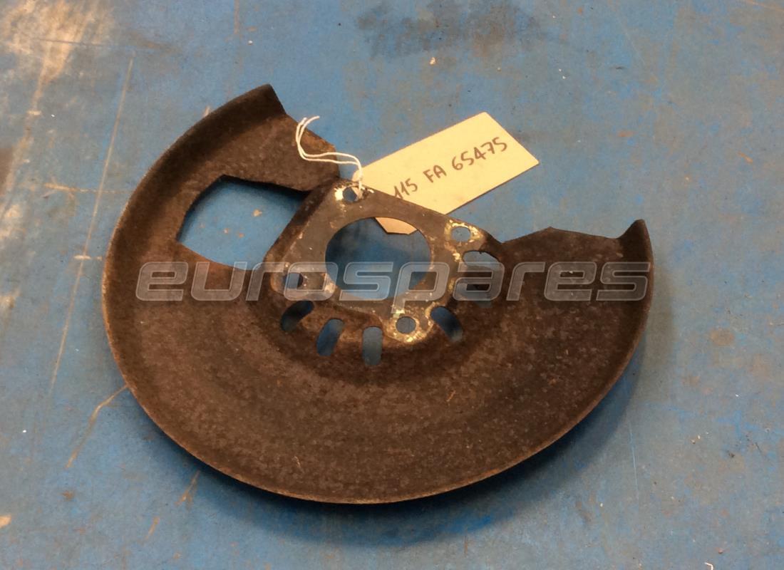 USED Maserati LAMIERA PROTEZIONE DISCO FRENO ANTERIORE SINISTRO . PART NUMBER 115FA65475 (1)