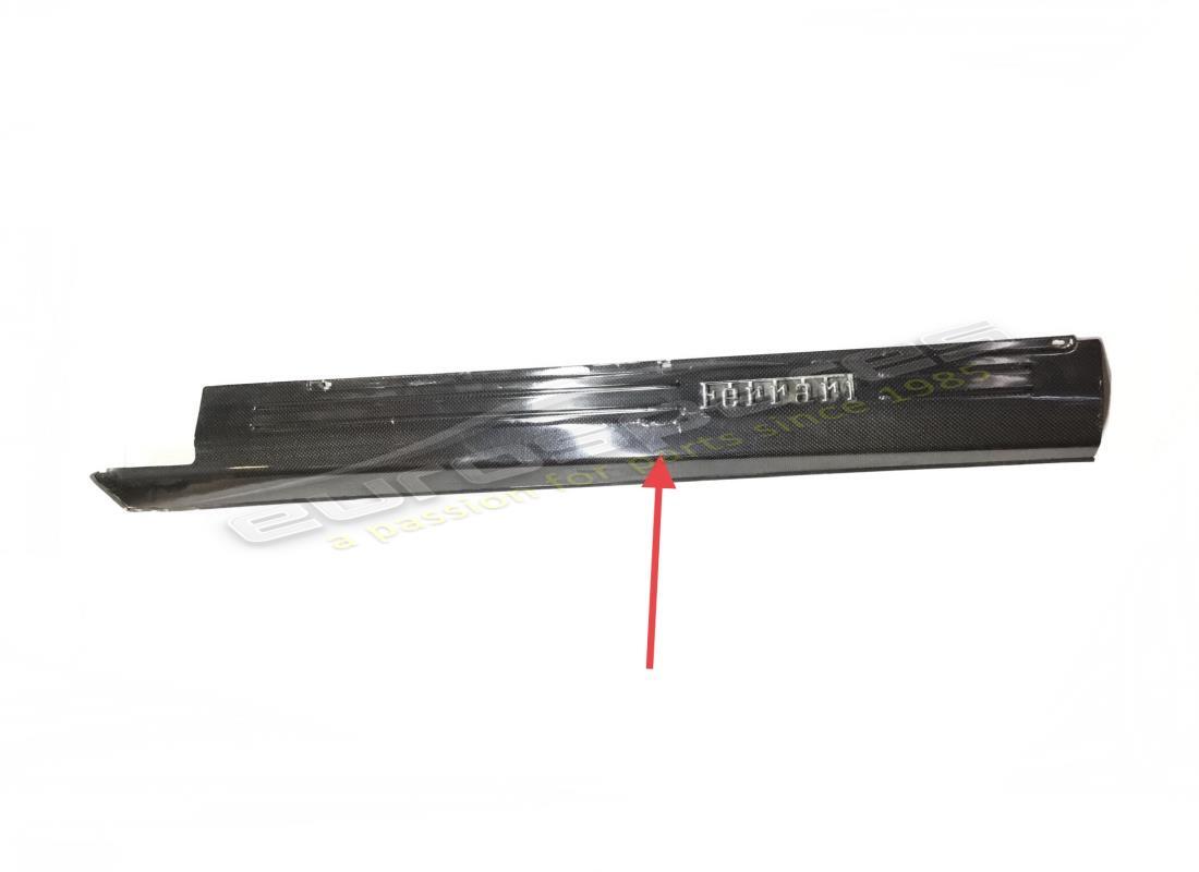 used ferrari lh carbon side member. part number 69364900 (1)
