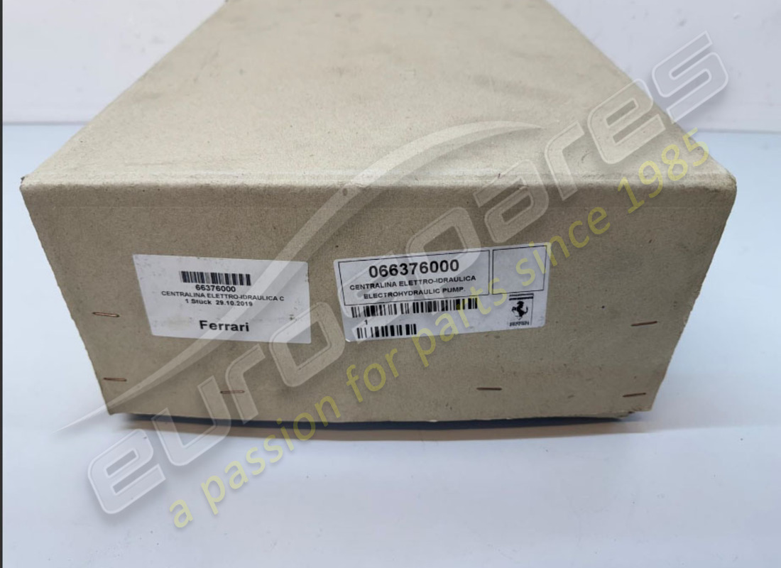 new ferrari electrohydraulic pump. part number 66376000 (2)