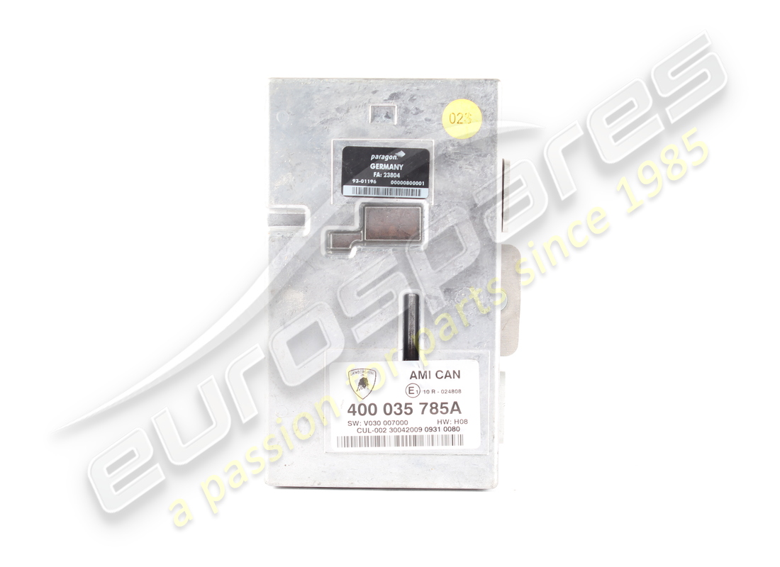 used lamborghini interface box. part number 400035785a (1)