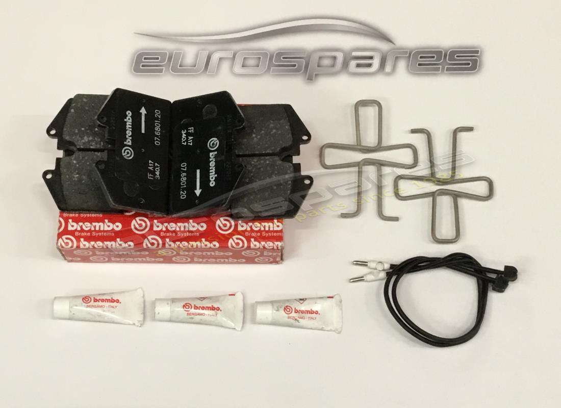 new ferrari front brake pads set (brembo. part number 70000874 (1)