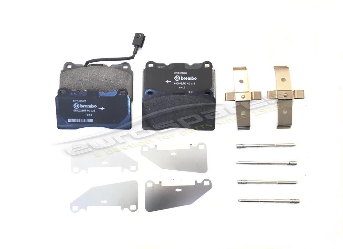 new maserati brake pads kit f.c. 04. part number 673010326 (1)