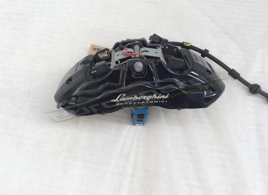 used lamborghini brake caliper ccb black. part number 4t0615106 (1)