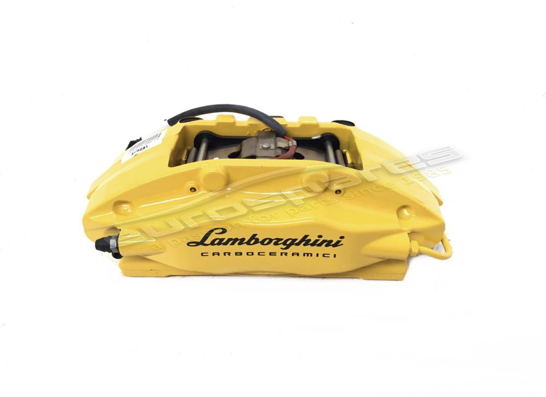 new lamborghini rear caliper in yellow. part number 4t0615406cc (1)