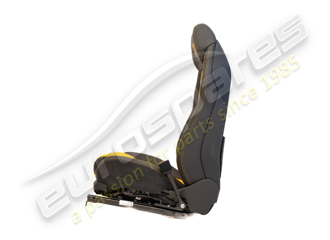 new lamborghini urus rhd rh seat (black/yellow). part number 4ml881032c (3)