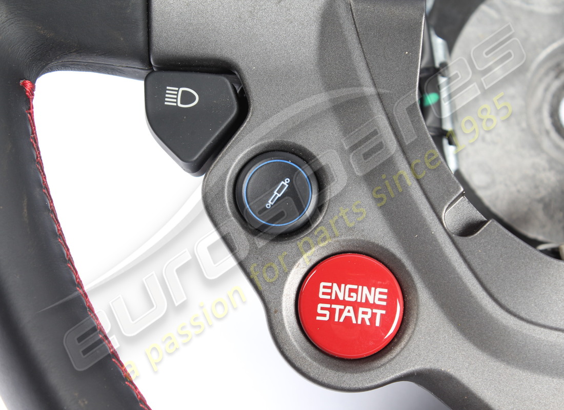 used ferrari complete steering wheel. part number 844169.. (2)