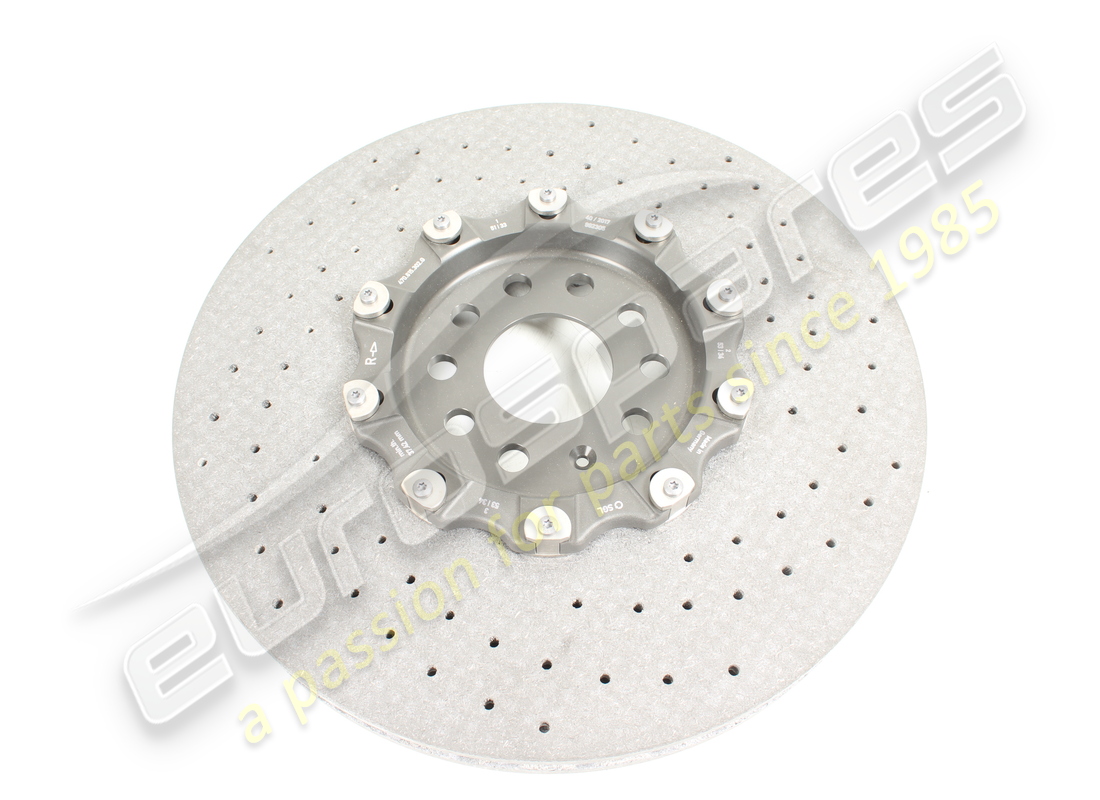 new lamborghini front rh ceramic brake disc (vented). part number 470615302g (1)