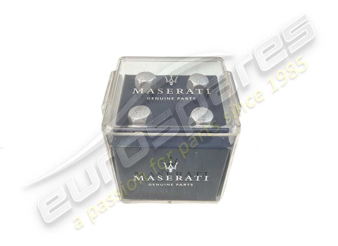 new maserati maserati branded valve cap kit. part number 940000035 (1)