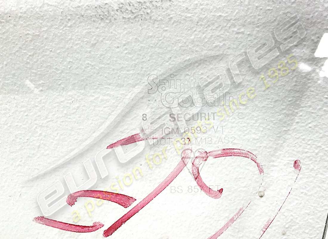 new ferrari lh door glass clear. part number 40022907 (2)