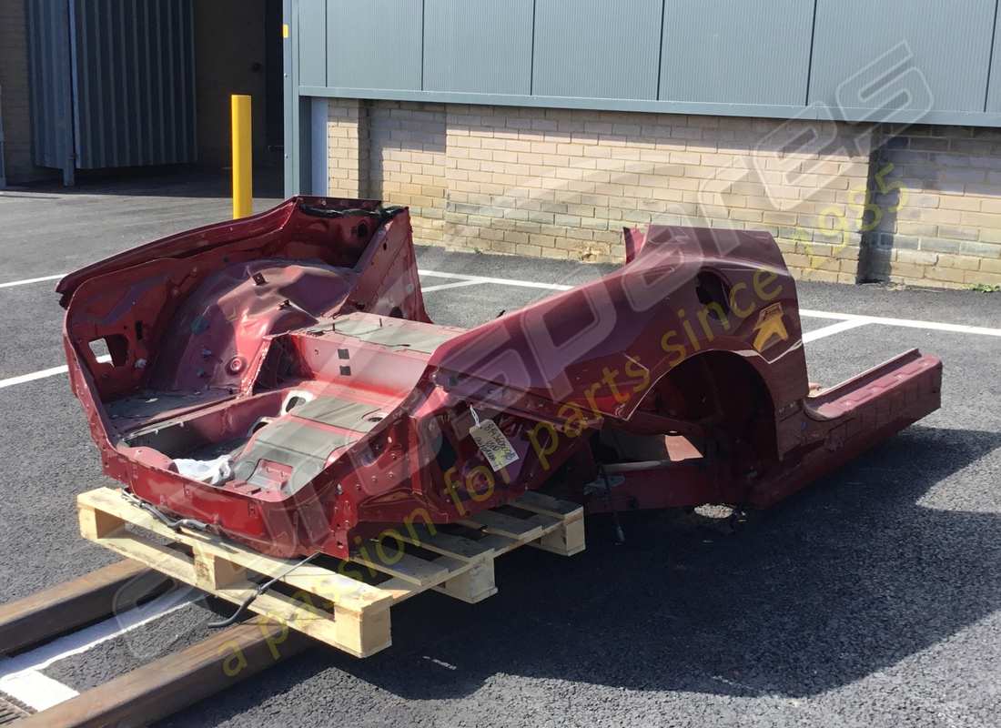 used ferrari rear frame section. part number 814360000b (2)