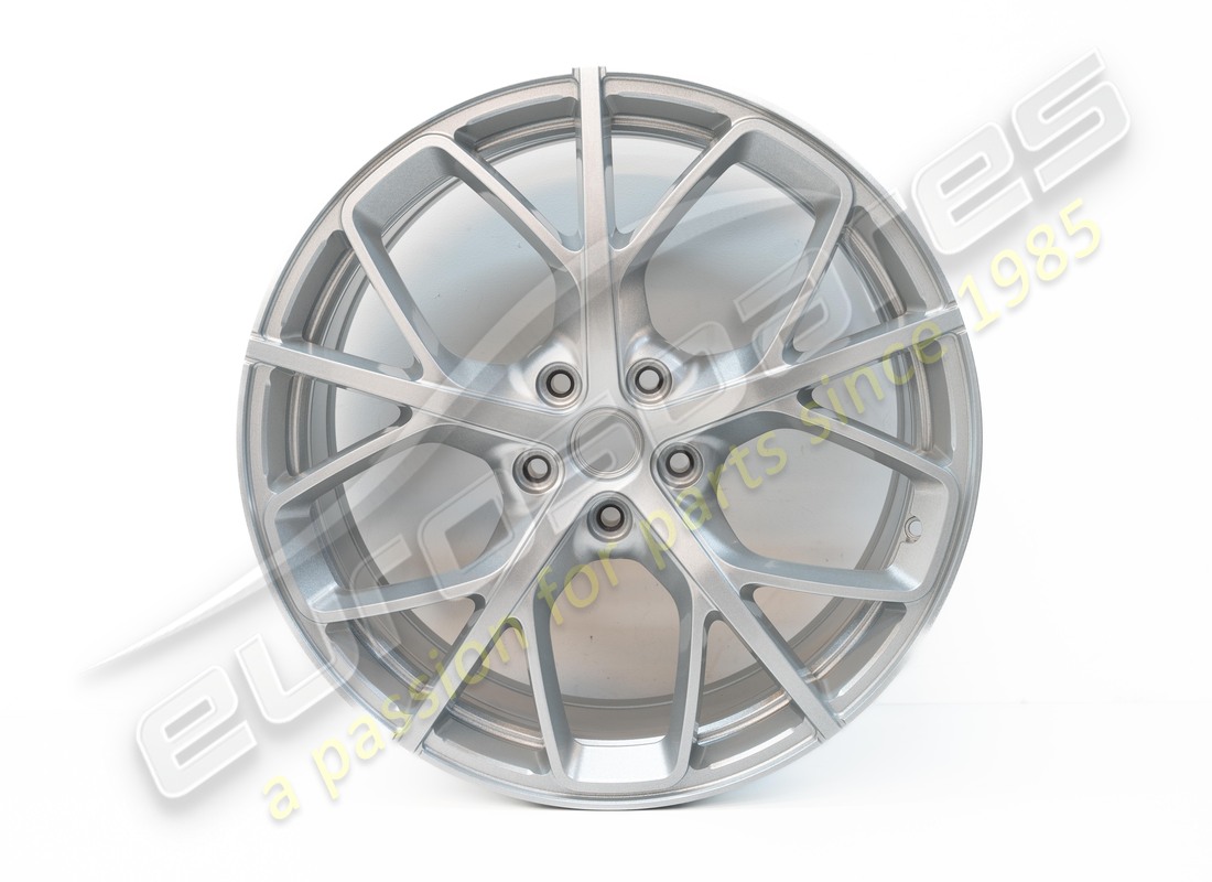new ferrari genuine 20 forged wheels, paint finish, sparkling silver. part number 70004983 (2)