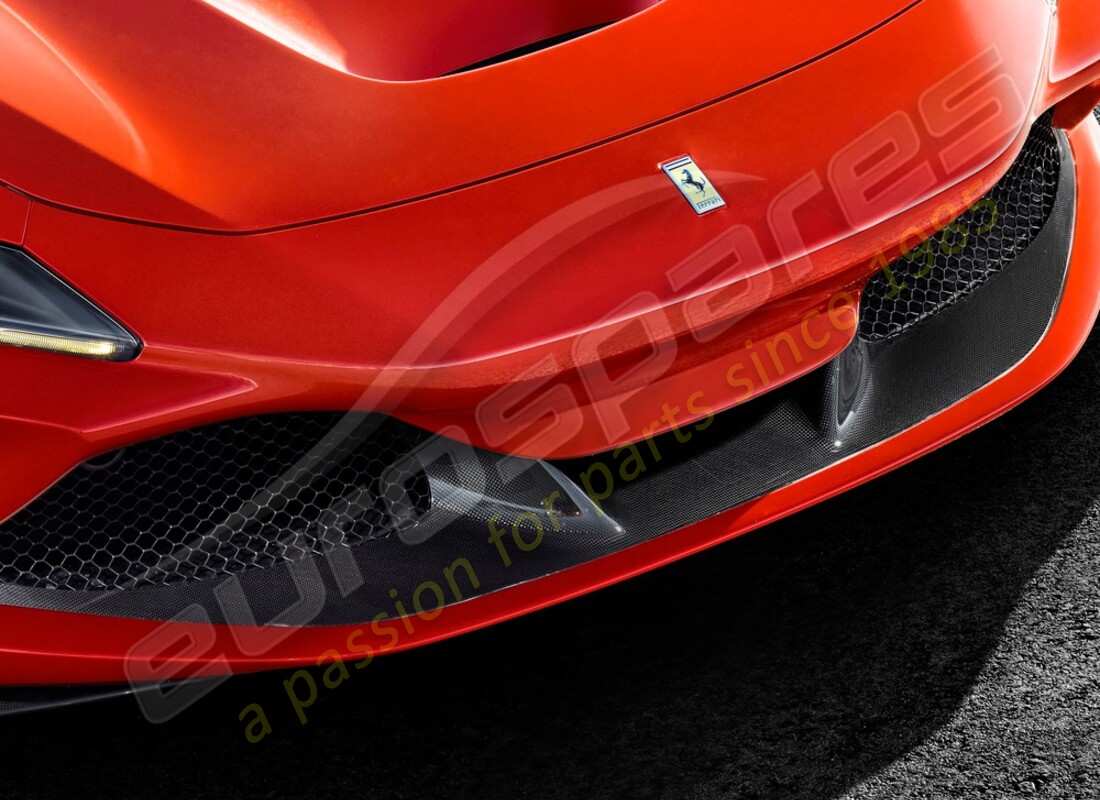 NEW Ferrari CARBON FIBER FRONT SPOILER . PART NUMBER 985983442 (1)