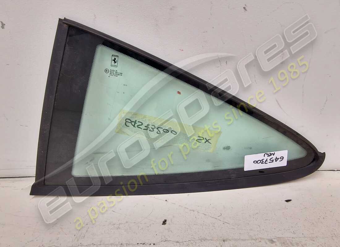 new ferrari lh rear side glass. part number 64573200 (1)