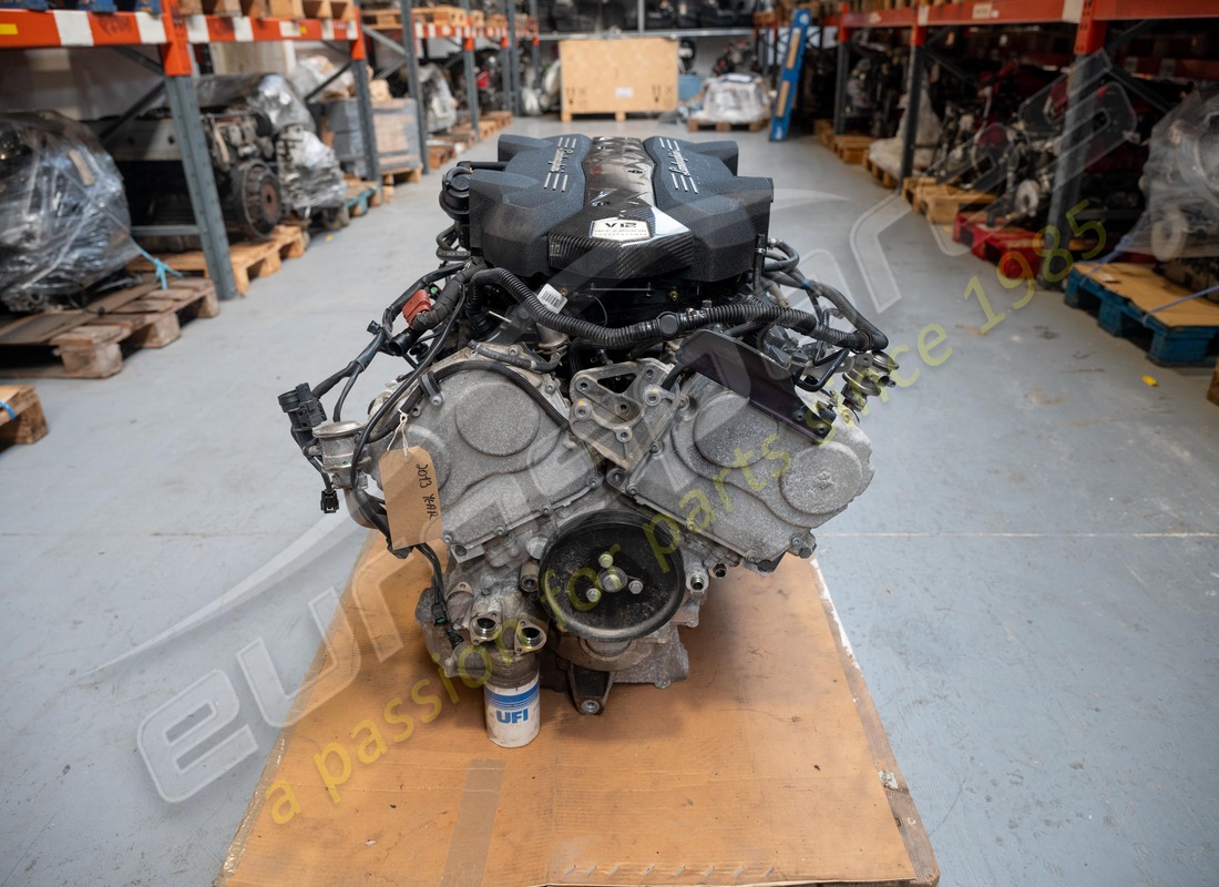 used lamborghini lp700 engine. part number mr00y13q539 (2)