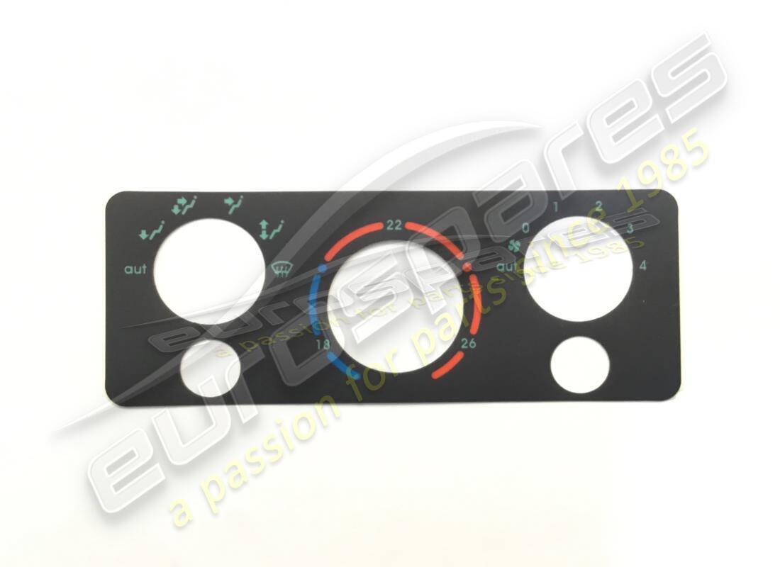 NEW Eurospares A/C DASH CONTROL UNIT FASCIA STICKER (CELCIUS) . PART NUMBER 65191800A (1)