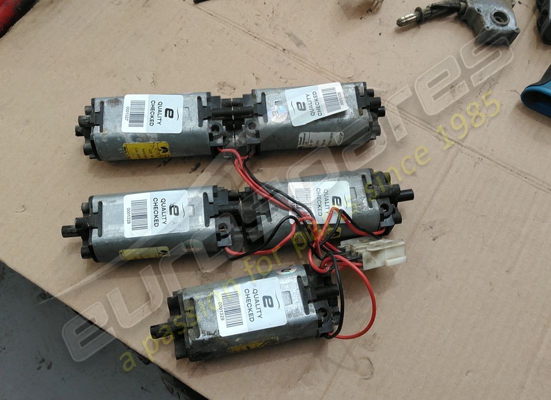used eurospares one set of seat motors. part number eap1374052 (1)