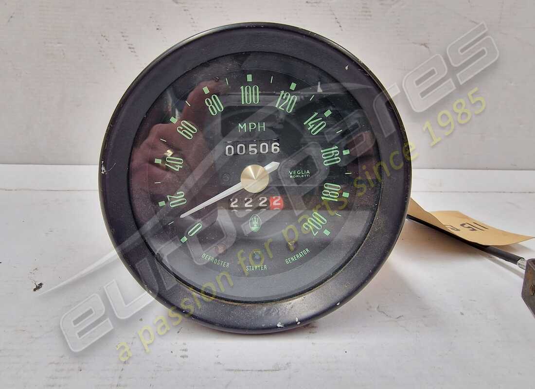 used maserati speedometer mph. part number 115bc65212 (1)