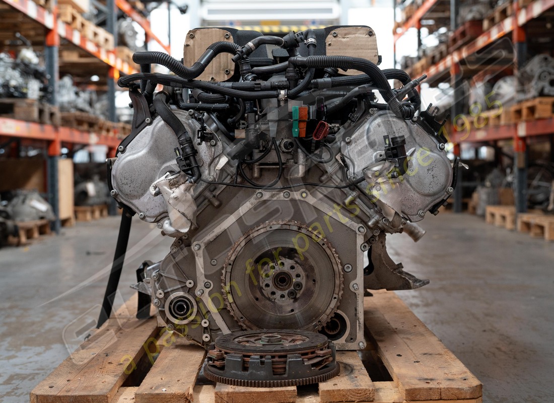 USED Lamborghini LP560 GALLARDO ENGINE . PART NUMBER MR00Y9Q07L (1)